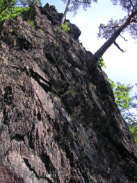 Klettern im Schwarzatal - Oberer Kirchfels
